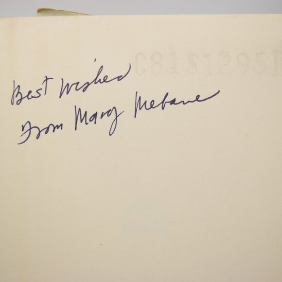 SIGNED Mary An Autobiography Mary E Mebane 1st Edition Hardcover 1981 DJ Vintage - Picture 3 of 16